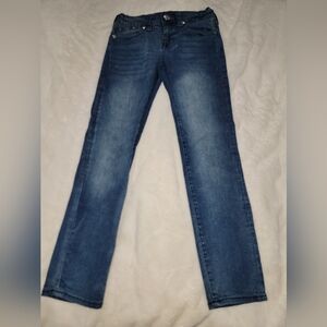 True Religion Blue Jeans with Classic Indigo Wash